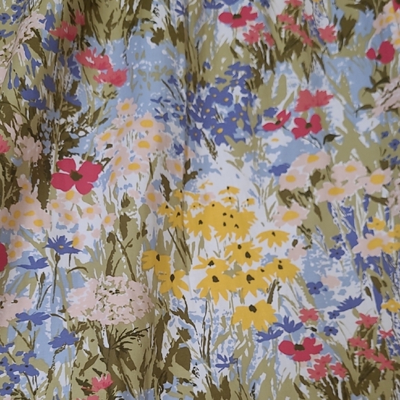 Reformation Multicolor Smocked Dress - Picture 11 of 16